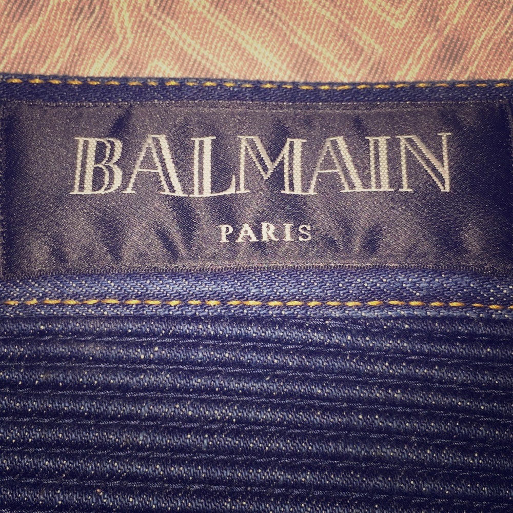 Men’s balmain jeans
